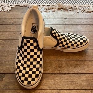 Checkered vans